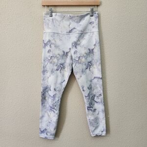 Athleta Elation Snow Dye 7/8 Tights  Leggings Medium